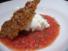 2010春メニュー リコッタデザート.JPG